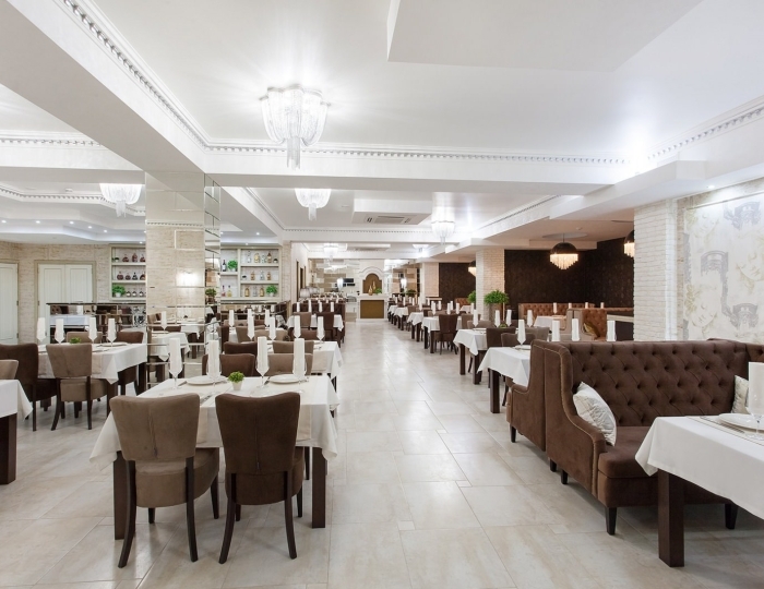 Зал ресторана «Курортный» - Отель «Курортный»